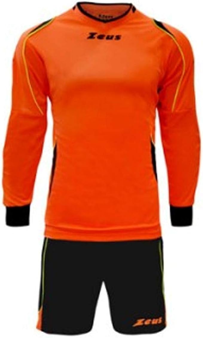 zeus gk maglia pantaloncino portiere calcio kit paros uomo