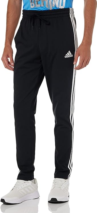 Adidas pantaloni in jersey neri uomo