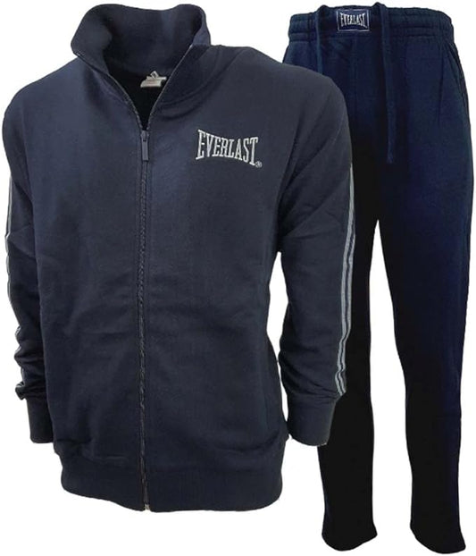 Everlast Tuta Full Zip blu uomo