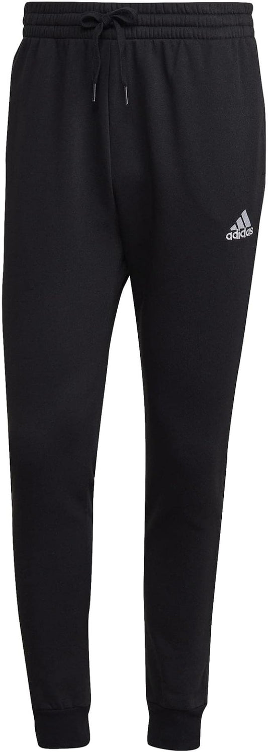 Adidas Essentials Fleece Regular Tapered Joggers Pantalone nero