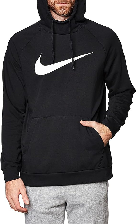 Nike Dry Graphic Felpa fitness Dri-FIT con cappuccio verde