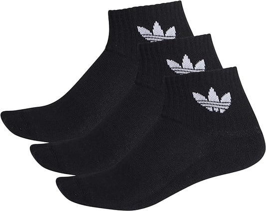 Adidas Mid-Cut (3 Pack) Calze Nere Unisex