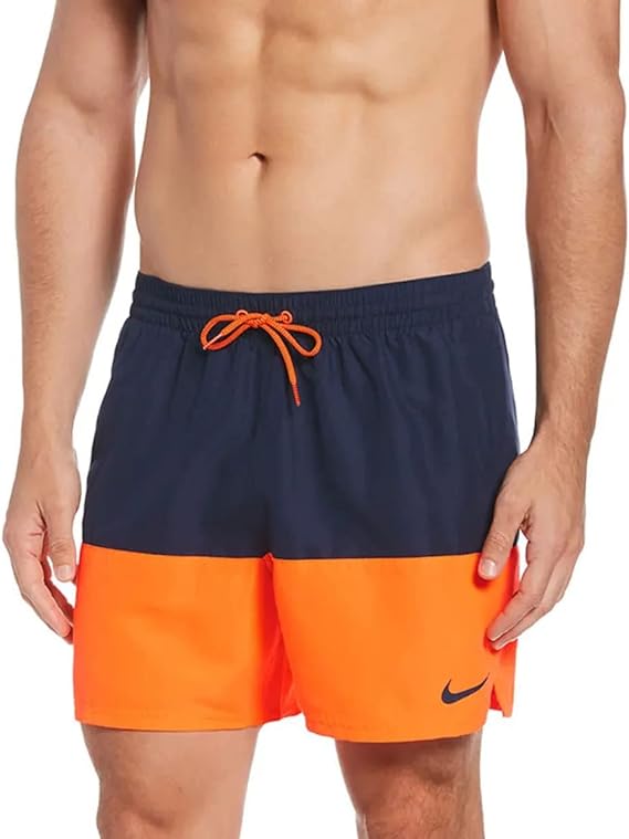 nike  volley short costume da bagno color block uomo