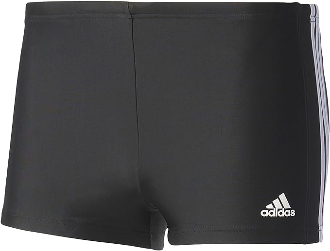 adidas performance 3 stripes costume black uomo