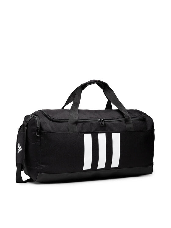 adidas borsone essentials 3-stripes nero