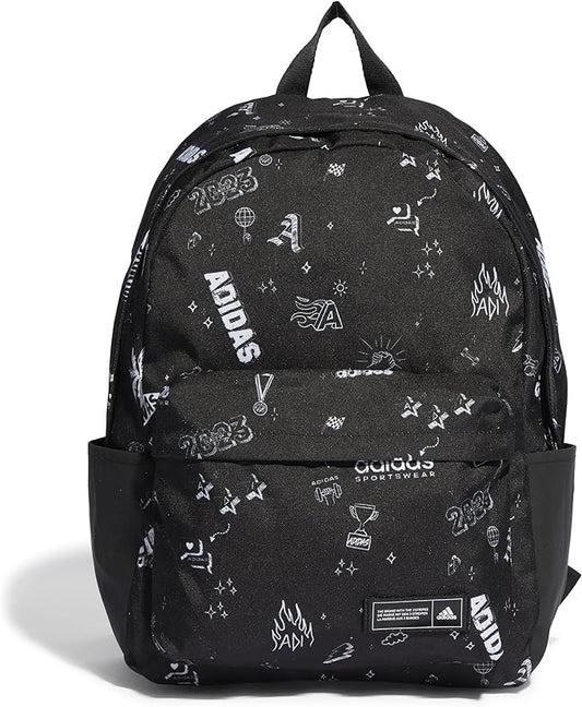 Adidas Classic Backpack IJ5632 Zaino Black/White Unisex