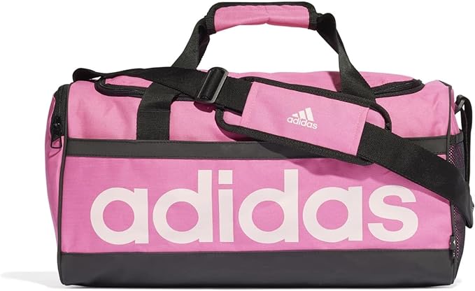 adidas borsa  linear duffel s  pulmag black clpink