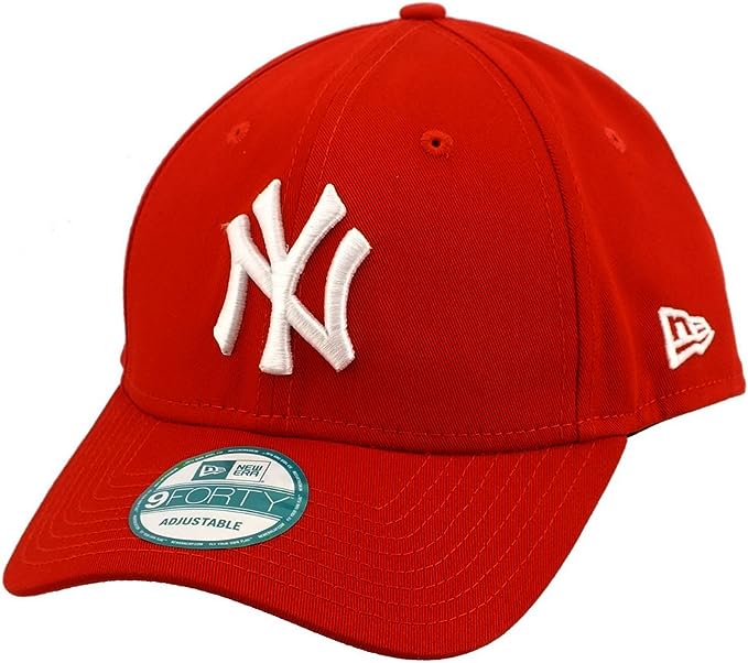 new era cappellino 9forty new york yankees rosso unisex