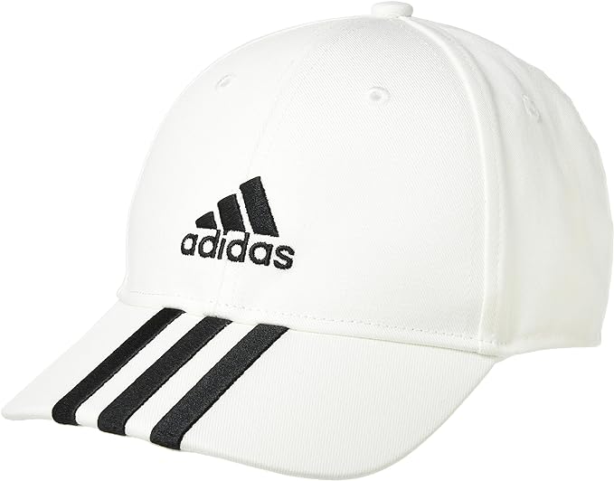 adidas cappellino 3stripes cotton twill baseball  unisex