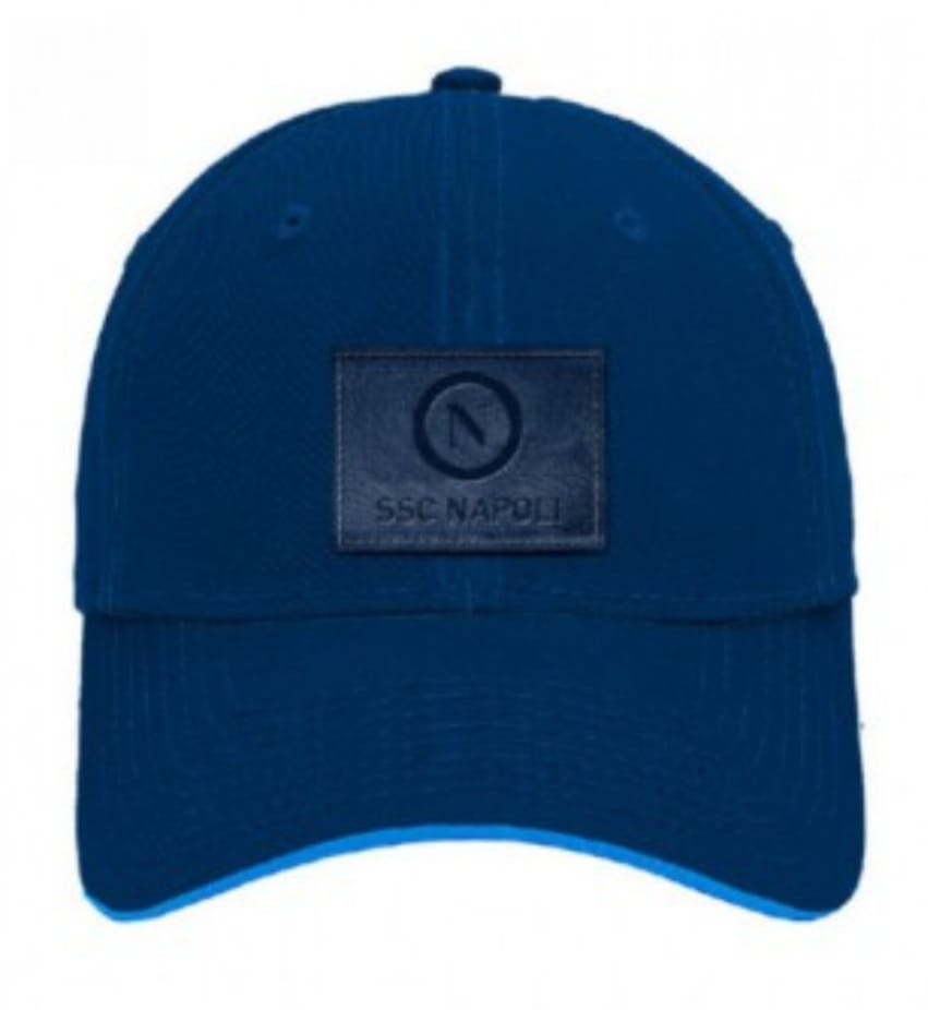 cappello visiera ssc napoli enzo castellano blu