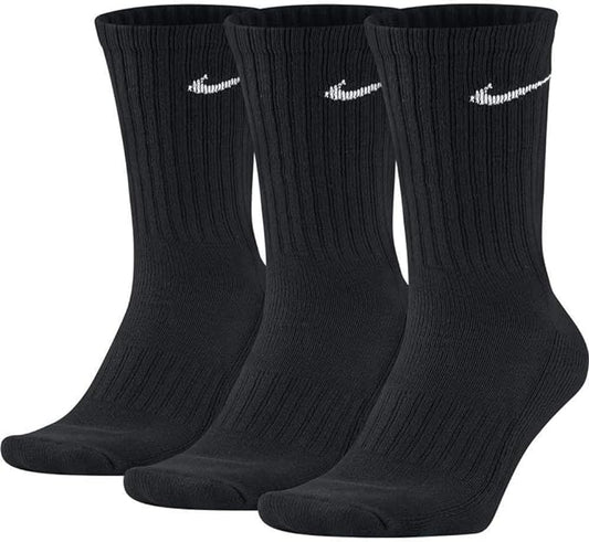 Nike set di 3 paia di calze Value Cotton Crew black uomo