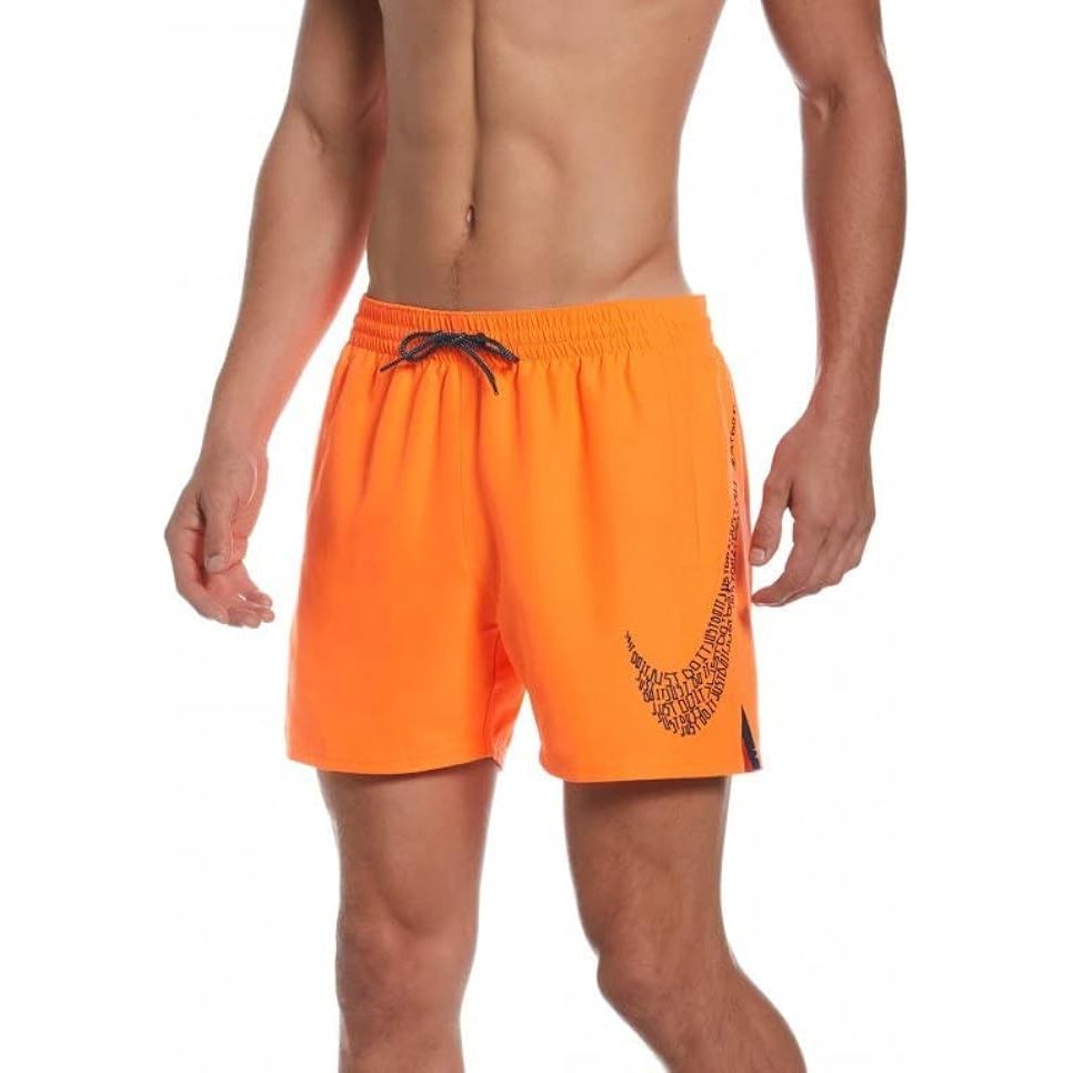 nike volley short costume da bagno arancione uomo