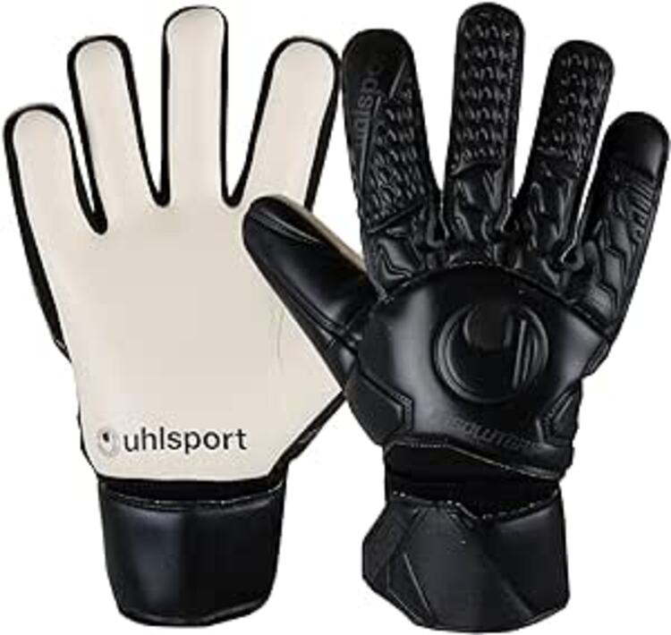 uhlsport comfort absolutgrip hn guanti da portiere nero uomo