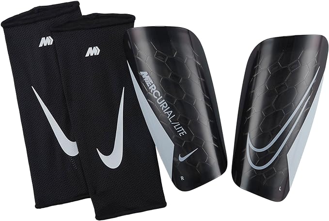 nike mercurial lite parastinchi da calcio black uomo