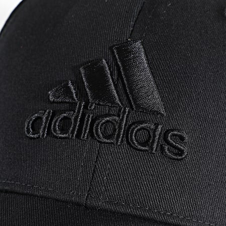 adidas cappellino big tonal logo baseball nero unisex