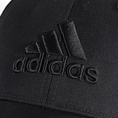 Adidas Cappellino Big Tonal Logo Baseball Nero Unisex