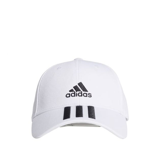 Adidas Cappellino Baseball 3-Stripes Twill Bianco Unisex