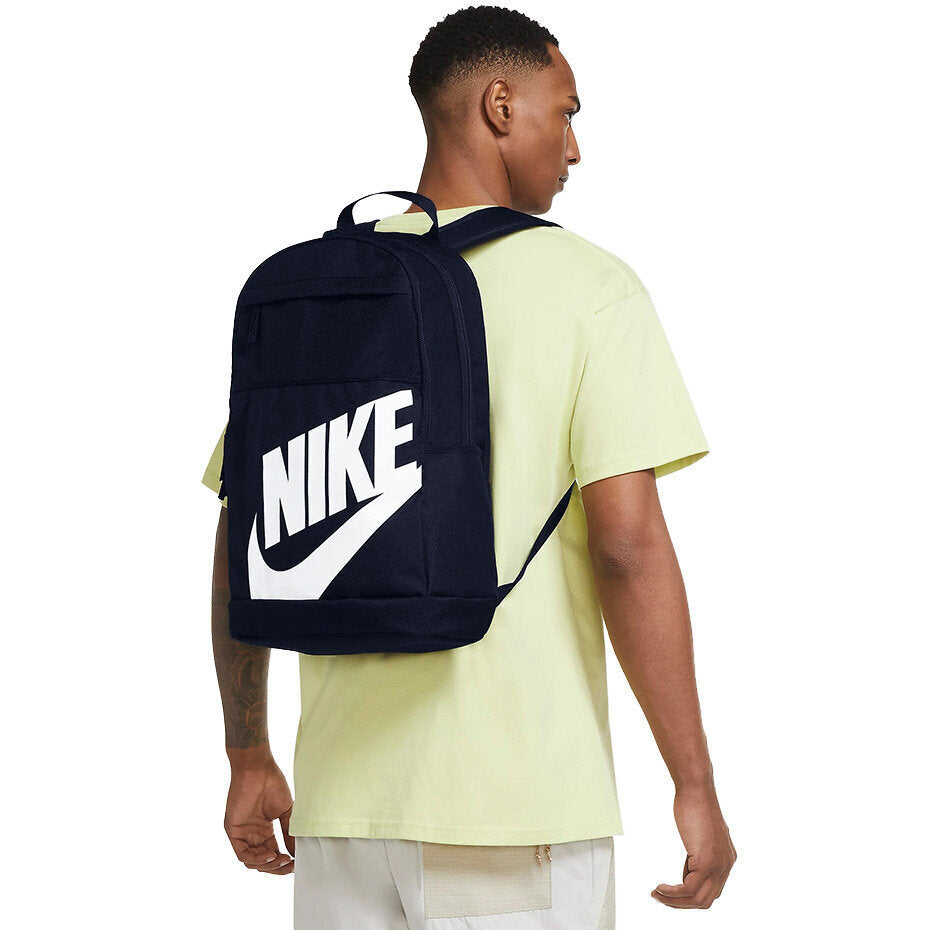 nike zaino elmntl bkpk navy white