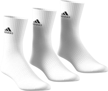 Adidas Calze Bianco Cushioned 3 paia Unisex