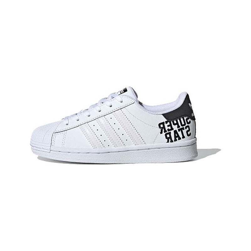 adidas originals superstar c sneaker bianco kids