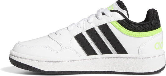 Adidas Hoops 3.0 K Scarpe Nere Bianche kids