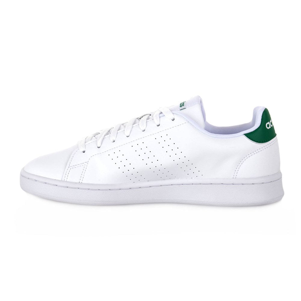 adidas advantage sneakers bianca e verde unisex