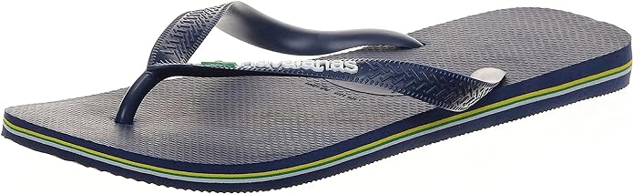 havaianas brasil logo infradito nere unisex