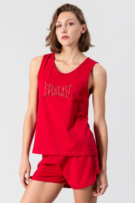 Everlast Canotta Con Logo Ricamato donna