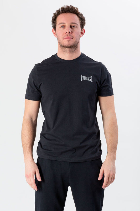 Everlast Tshirt Small Logo A Maniche Corte In Jersey nero uomo