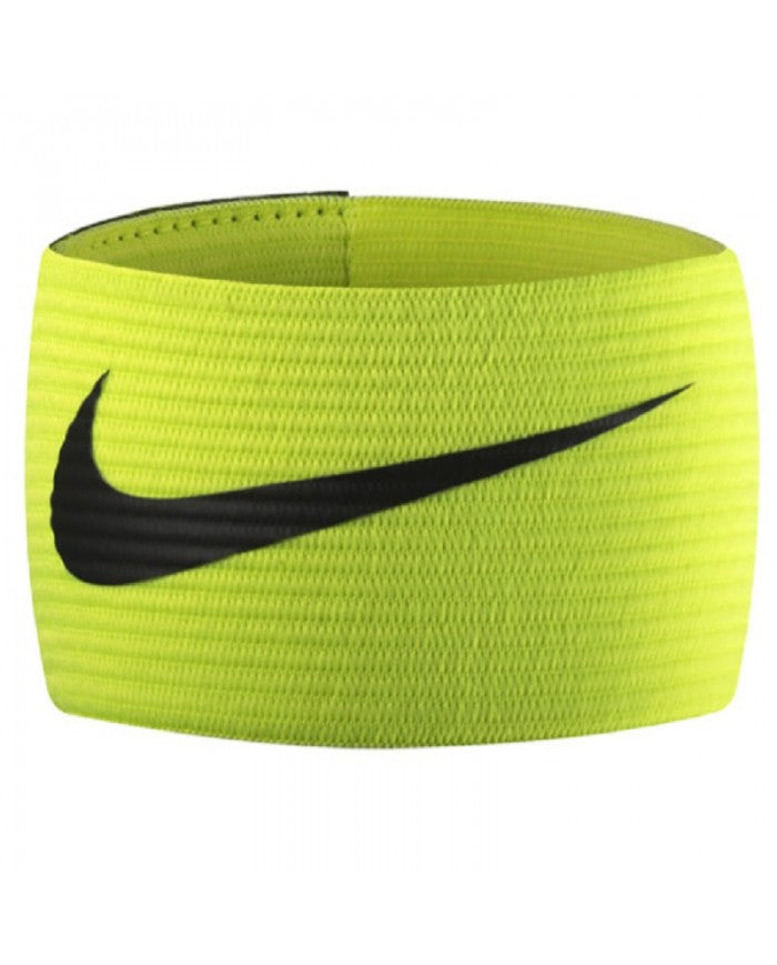 nike fascia da capitano nike futbol arm band 2.0 verde fluo