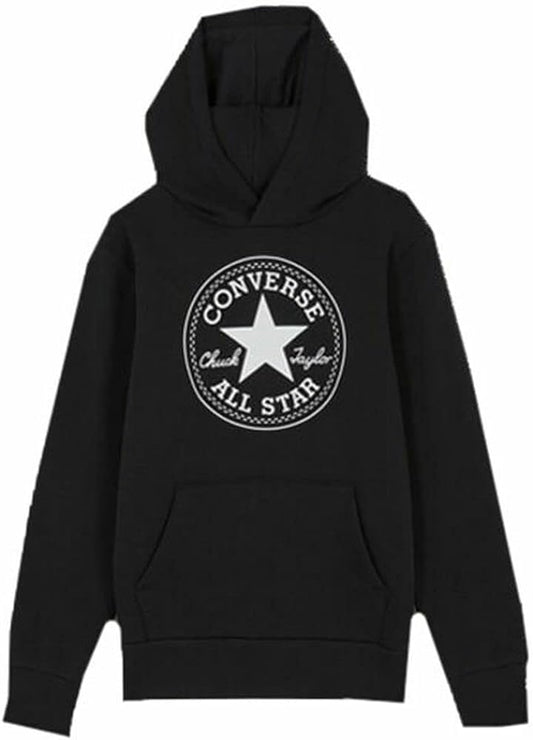 Converse Felpa con capuccio black kids