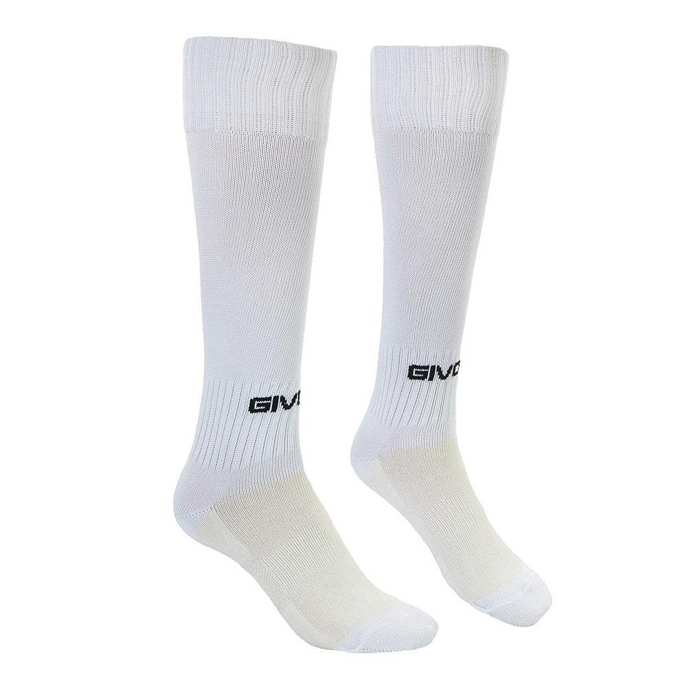 givova calza calcio senior bianco unisex