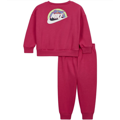 nike tuta completa essential rosa infant