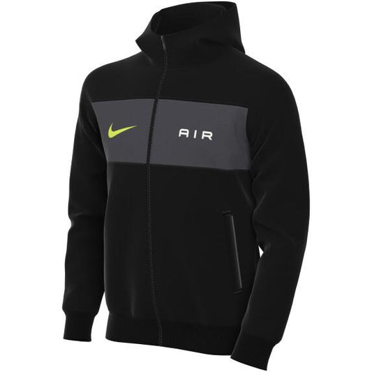 Nike Air Full-Zip Hoodie Felpa con cappuccio nera kids