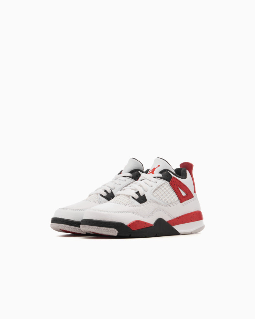 jordan 4 retro red cement (ps) kids