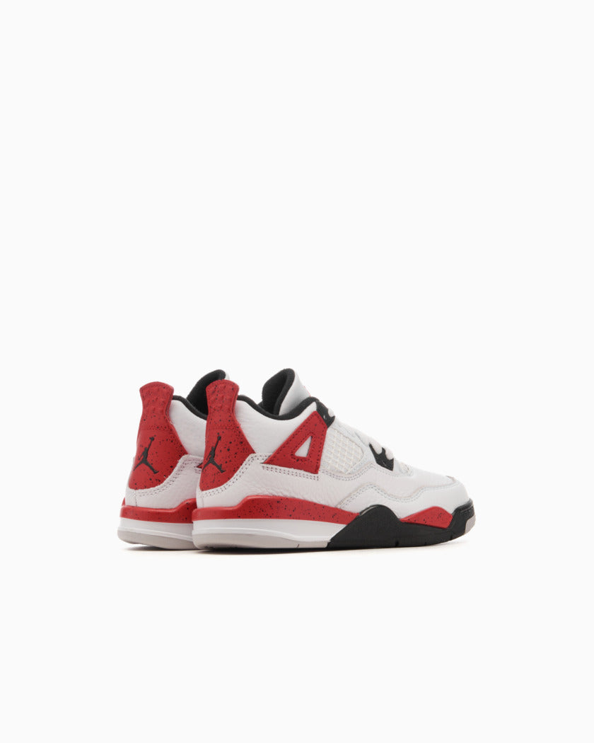 jordan 4 retro red cement (ps) kids