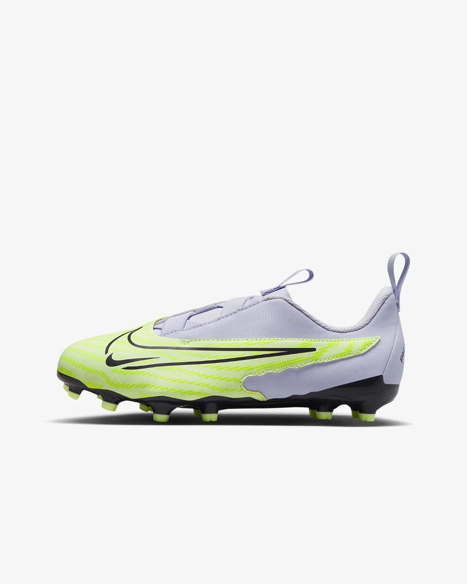 nike phantom scarpe da calcio grigie e verdi kids