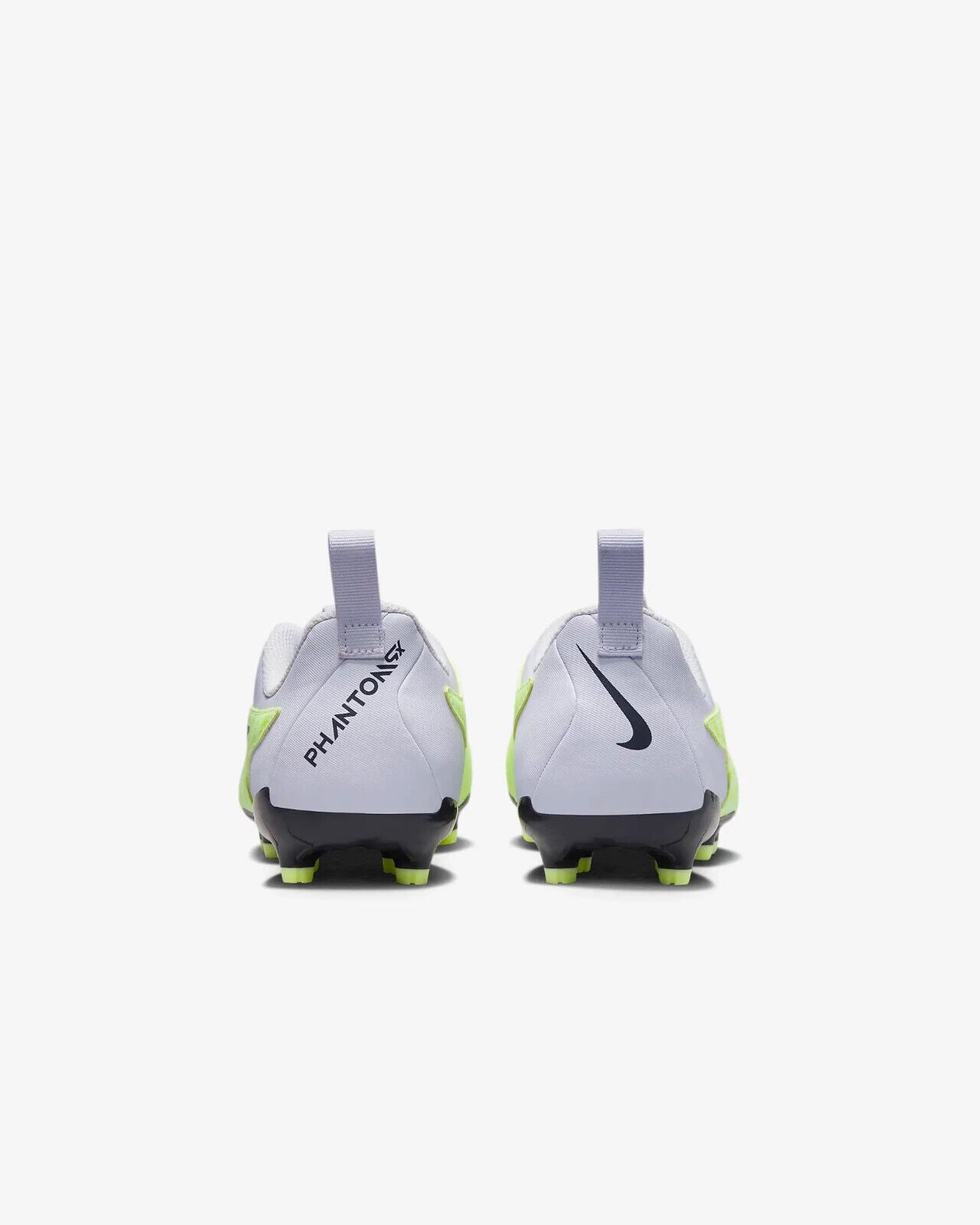 nike phantom scarpe da calcio grigie e verdi kids