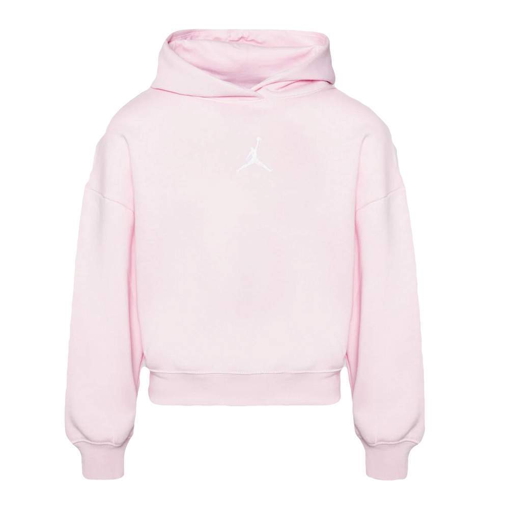 jordan hoodie logo pink kids