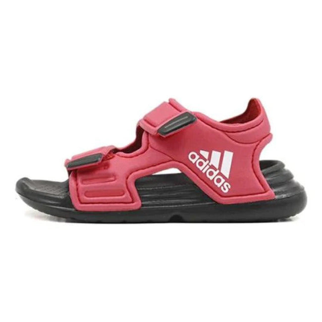 adidas  performance altaswim sandals black pink kids