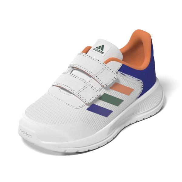 adidas tensaur run 2.0 sneakers white blu kids