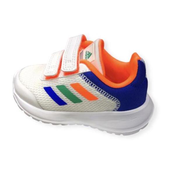 adidas tensaur run 2.0 sneakers white blu kids