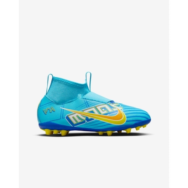 nike mercurial 15km mbappe ag  blu kids