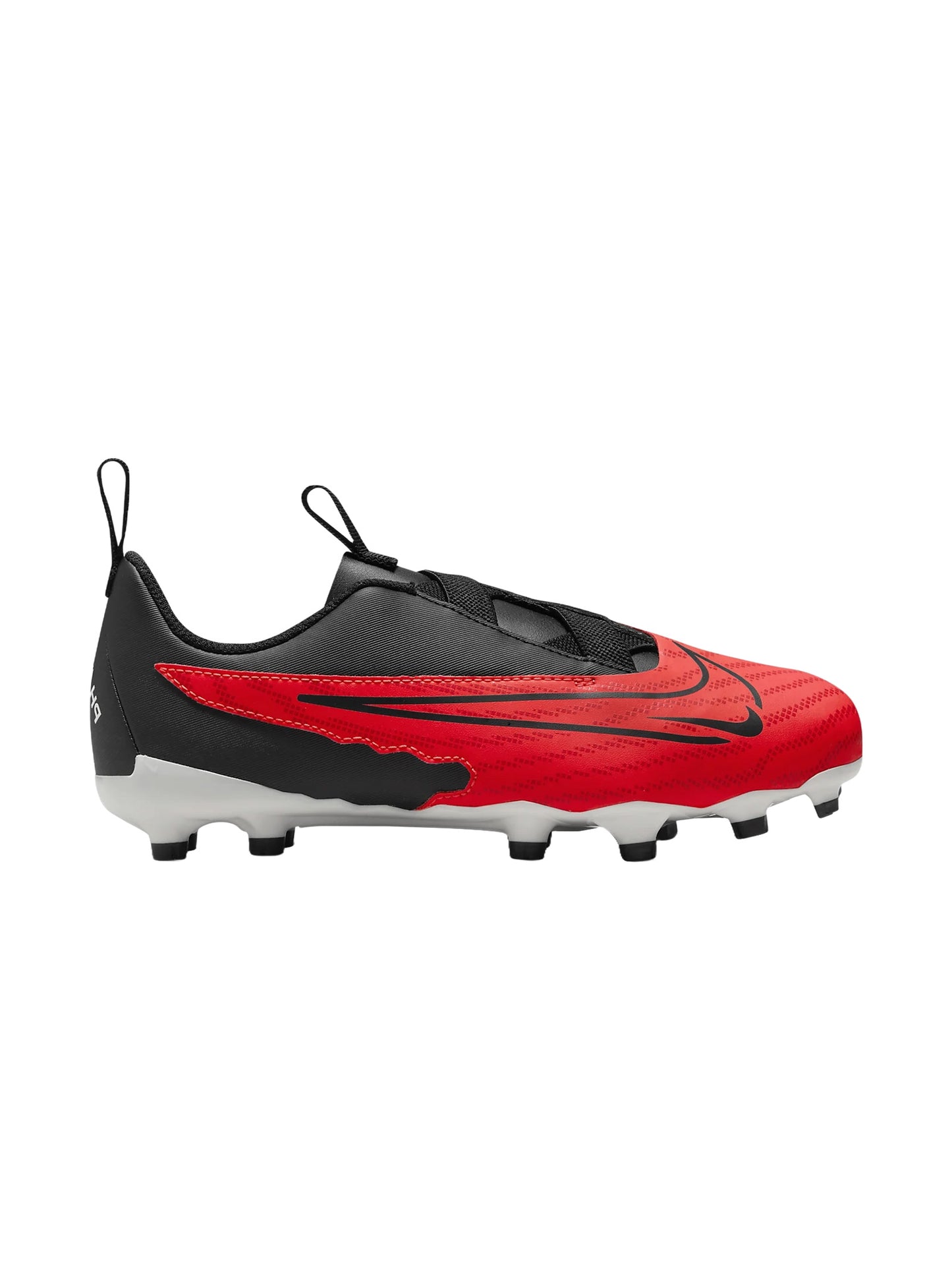 nike jr phantom gx academy fgmg scarpe da calcio rosso e nero kids