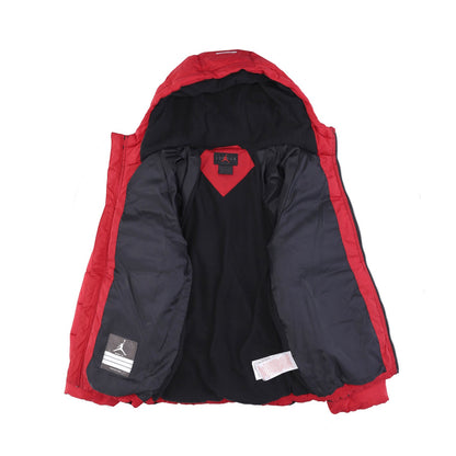 Jordan Piumino faux down jacket red kids