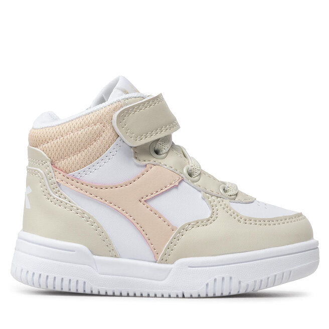 diadora raptor mid td beige kids