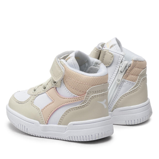 diadora raptor mid td beige kids