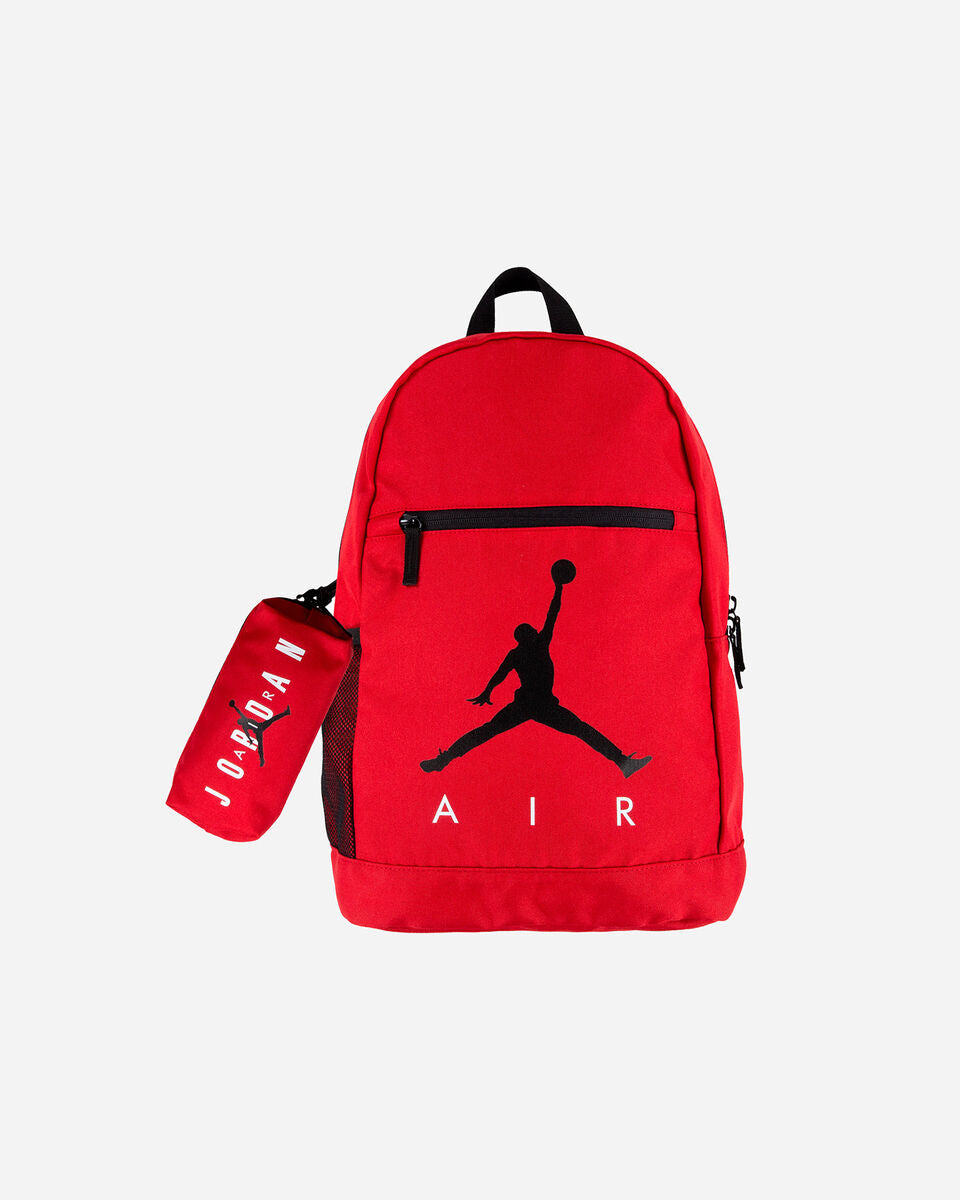 nike jordan zaino air school astuccio rosso