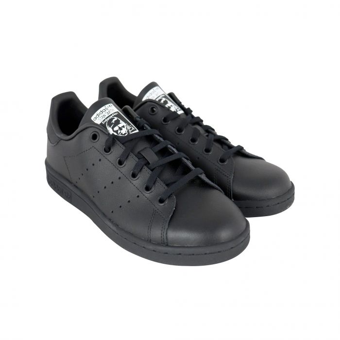 adidas stan smith j scarpe nere gs kids