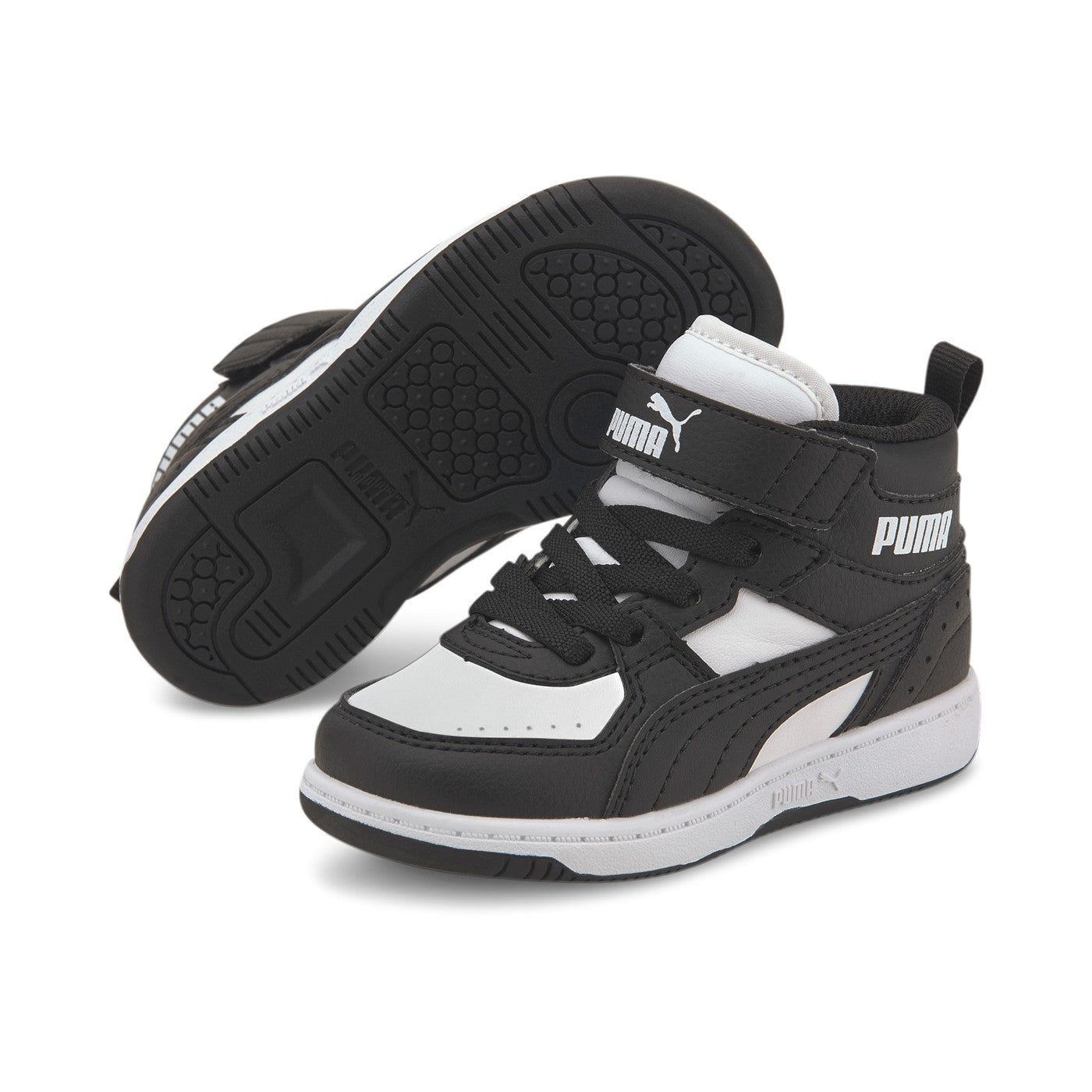 puma rebound joy ac ps black kids